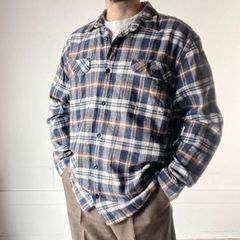 PHIGVEL PRINT FLANNEL HALF ZIP SHIRT - メルカリ