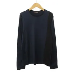 コムサメン COMME CA MEN Tシャツ カットソー ロンT M 紺 ネイビーのサムネイル