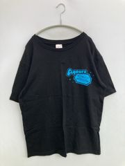 러브라이브! T셔츠/컷소우 프리 사이즈 블랙 전면 프린트 백 프린트 브랜드 로고 미들 길이 반소매 크루넥(원목) 맨즈 레이디스