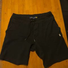 Polo Ralph Lauren スウェットショートパンツ 黒 S - メルカリ