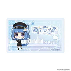海月雲ろあ 02 海月雲ろあ 駅員衣装ver B（描き下ろしイラスト） おなまえアクリルプレートバッジ 新品 未開封品 正規品 【A3】のサムネイル