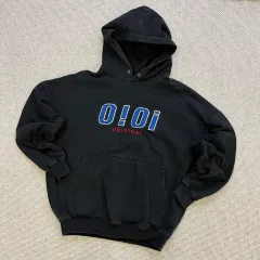 O!Oi オリジナル ビックロゴ フーディー Tシャツ 0608D2のサムネイル