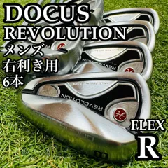 【良品】ドゥーカス レボリューション メンズアイアンセット 6本 スチール Rのサムネイル