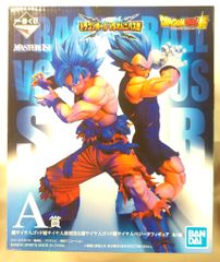 BANDAI SPIRITS 이치 반 쿠지 드래곤 볼 VS 옴니버스 슈퍼 A상 슈퍼 사이어인 갓 슈퍼 사이어인 손오공 & 슈퍼 사이어인 갓 슈퍼 사이어인 베지터 MAST