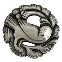 ジョージジェンセン Georg Jensen バードモチーフ ブローチ 134 シルバー925 シルバー レディース 【中古】のサムネイル