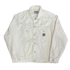 Carhartt ホワイトツイルカバーオール チョアコート - メルカリ