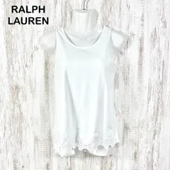 POLO RALPH LAUREN ポロラルフローレン レース タンクトップ ホワイトのサムネイル