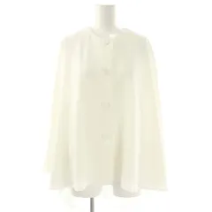アドーア ADORE 24SS 2WAYダブルクロスジャケット ノーカラー 38 オフホワイト /DO ■OSのサムネイル