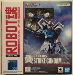 BANDAI SPIRITS ROBOT혼 <SIDE MS> 기동전사 건담 SEED GAT-X105 스트라이크 건담 ver. ANIME 재판판 300