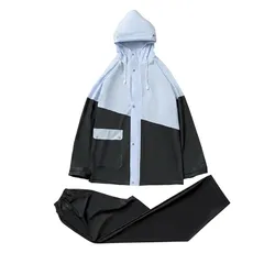 【新品】 [Apparlxer] レインスーツ レインコート 上下セット セパレート メンズ レディース 強力防水構造 軽量 雨合羽 カッパ 雨具 超撥水 通気 透湿 レインウェア 高視認性 動きやすい バイク 自転車 ゴルフ ワークマン 梅雨対策 通勤  0