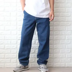 【並行輸入品】カーハート デニム ジーンズ メンズ ワークパンツ ブルー Carhartt WIP I032024のサムネイル