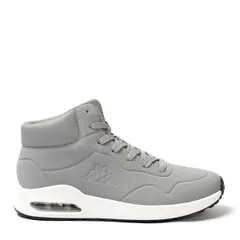カッパ メンズ シューズ スニーカー Kappa Bolla Mid Men Trainers GreyWhite ホワイトのサムネイル