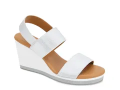 アンドレア アース レディース シューズ サンダル Andre Assous Nelson Wedge Sandal Silver Metallic シルバーのサムネイル