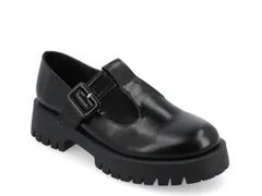 ジュルネ コレクション レディース シューズ スリッポン・ローファー プラットフォーム ローファー Journee Collection Suvi Mary Jane Platform Loafer