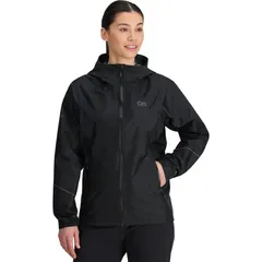 アウトドアリサーチ レディース アウター ジャケット・ブルゾン ジャケット Outdoor Research Helium Rain Jacket Womens Black ブラックのサムネイル