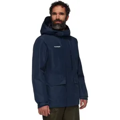 マムート メンズ アウター ジャケット・ブルゾン フーデッドジャケット ジャケット Mammut Fall Line HS Thermo Hooded Jacket Mens Marineのサムネイル