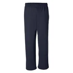 ギルダン メンズ ボトムス カジュアルパンツ Gildan Mens Heavy Blend Open Bottom Sweatpant Jogging Pants Navy ネイビーのサムネイル