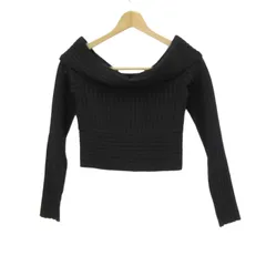 ダイアンフォンファステンバーグ ニット セーター 長袖 ウール混 トップス 黒 レディース Pサイズ ブラック DIANE VON FURSTENBERG 【中古】のサムネイル