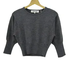 ダイアンフォンファステンバーグ ニット セーター ウール混ストレッチ トップス レディース Pサイズ グレー DIANE VON FURSTENBERG 【中古】のサムネイル