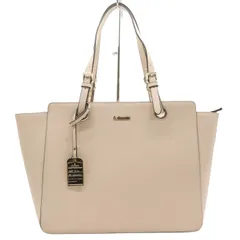 アンドシュエット トートバッグ レザー ショルダーバッグ 肩掛け 鞄 カバン ブランド レディース ベージュ &chouette 【中古】