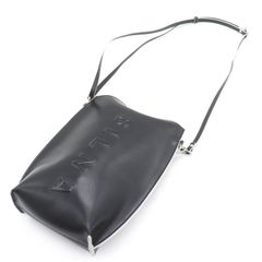シルナ ショルダーバッグ レザー 斜め掛け 鞄 カバン ブランド 黒 レディース ブラック SILNA 【中古】