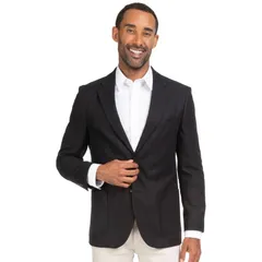 ナウティカ メンズ アウター ジャケット・ブルゾン コート Mens Nautica ModernFit Basket Weave Sport Coat Black Structure Weave ブのサムネイル