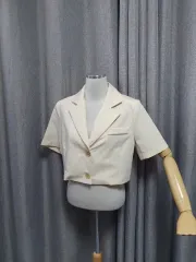 クリームパッド半袖ジャケットのサムネイル