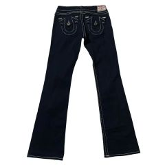 True Religion JOEY 濃紺フレアデニム 25 Y2K値下げ可能！ - メルカリ