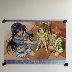 X3896 ◇未開封品 ラブライブ A3サイズ(297mm×420mm) クリアポスター