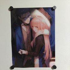 X3244 ◇未開封品 ご注文はうさぎですか？？ A3サイズ クリアポスター