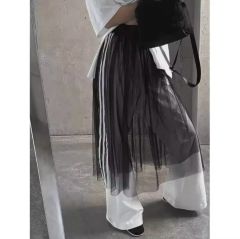 美品♡ Lig. リグドットsheer volume skirt スカート - メルカリ