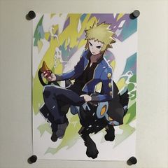 海外ポケセン限定】デンジ＆レントラー Pokémon Trainersポスター 