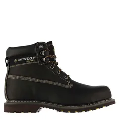 ダンロップ メンズ シューズ ブーツ・レインブーツ Tシャツ キャップ ブーツ Dunlop Nevada Mens Steel Toe Cap Safety Boots Brown ブラウンのサムネイル
