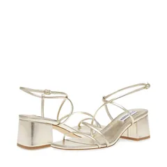 スティーブ マデン レディース シューズ ヒール Steve Madden Remmi Gold ゴールドのサムネイル