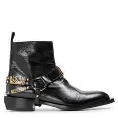 モスキーノ レディース シューズ サンダル Moschino Buckle Bt Ld99 Black ブラックのサムネイル