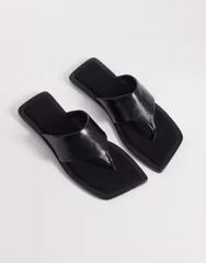 【美品（試し履きのみ）】FABRIC SQUARE MULES 美品（試し履きのみ）】FABRIC SQUARE MULES - メルカリ