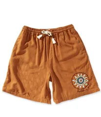 スコッチアンドソーダ メンズ ボトムス ハーフパンツ・ショーツ ショートパンツ 刺繍 リネン Scotch Soda Embroidered Linen 8 Inseam Shorts Cathayのサムネイル