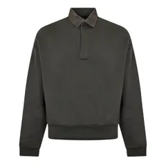 フィアオブゴッド メンズ トップス ポロシャツ Fear Of God Essentials Mens Long Sleeve Polo Shirt Inkのサムネイル