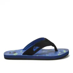 クイックシルバー レディース シューズ サンダル Quiksilver Kids Foundation Sport Slide Nebulas Blue Black ブラックのサムネイル