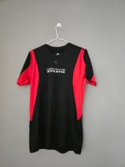 デサント アスレチック 機能性 半袖Tシャツ ブラック/レッド 100のサムネイル