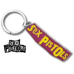 SEX PISTOLS Keychain Classic Logo キーリング セックス・ピストルズ パンク・ロック シド・ヴィシャス キーホルダー グッズのサムネイル