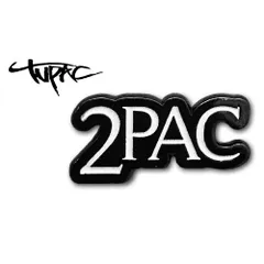 TUPAC Pin Badge Classic Logo ピンバッジ クラシック ロゴ 2PAC トゥーパック ヒップホップ ラップ グッズのサムネイル
