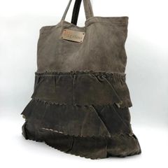 REDVALENTINO】レッドバレンティノ ショルダーバッグ レザーフリル