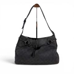 グッチ GUCCI ホースビット GGキャンバス ワンショルダーバッグ