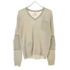 【HOLLYWOODRANCHMARKET】カシミヤVネック長袖ニットセーターのサムネイル