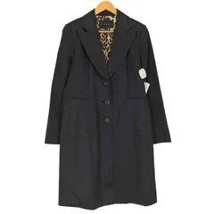 バナナリパブリック BANANA REPUBLIC 裏地レオパードチェスターコート レディース  Lのサムネイル