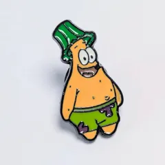 送料無料！ ★ピンズ PINS★ピンバッジ 【 SpongeBob SquarePants（ スポンジボブ ）】パトリック 〚アメリカン雑貨 アメトイ〛のサムネイル