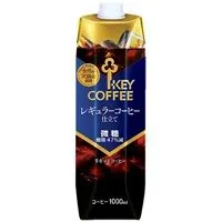 ※リキッドコーヒー 微糖 1L/6本【キーコーヒー】※軽減税率対象商品のサムネイル