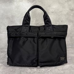 超美品✨廃盤 ポーター タンカー トートバッグ A4可 ブラック 吉田