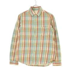 【NATURALLAUNDRY】715T-02 フランネルチェック長袖シャツのサムネイル